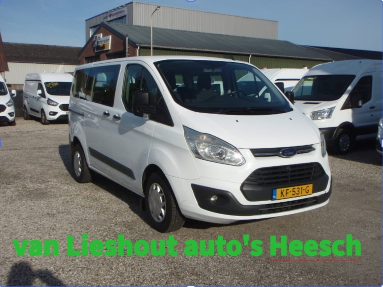 Ford Transit Custom - 310 L1 Trend 9 persoons personenbus Bj 2016 - AutoWereld.nl