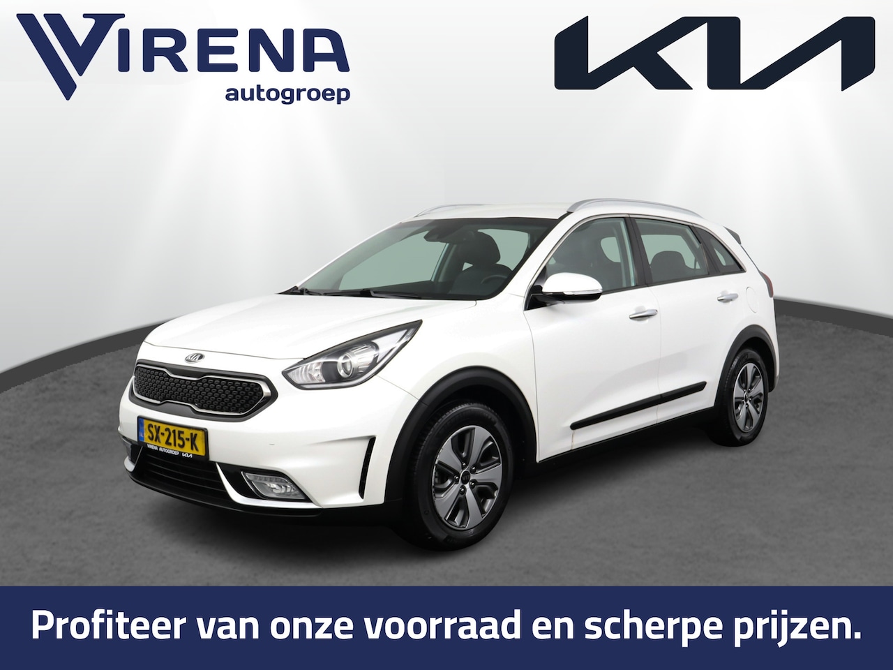 Kia Niro - 1.6 GDi Hybrid DynamicLine - Automaat - Trekhaak - Achteruitrijcamera - Navigatie - Cruise - AutoWereld.nl