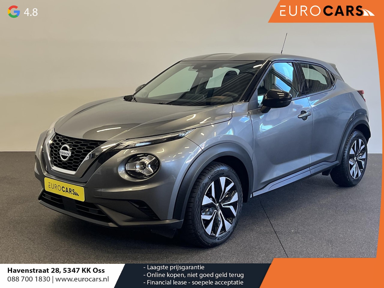 Nissan Juke - 1.0 DIG-T Aut. Business Edition Navigatie Apple Carplay/ Android Auto Camera Cruise Contro - AutoWereld.nl