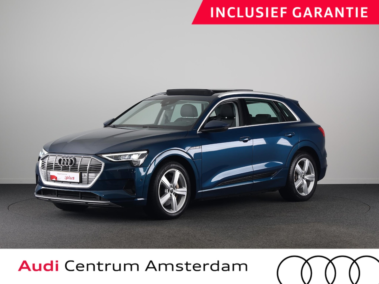 Audi e-tron - 55 quattro Business edition Plus 95 kWh 408 pk | SOH 91% | Navigatie | Panoramadak | Parke - AutoWereld.nl