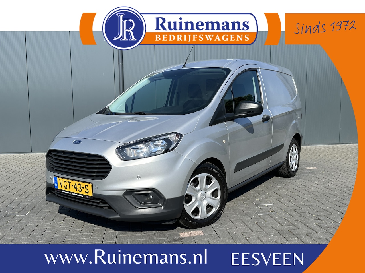 Ford Transit Courier - 1.5 TDCI / 1e EIGENAAR / 54.515 KM ! / AIRCO / PDC / NAVI / DAB - AutoWereld.nl