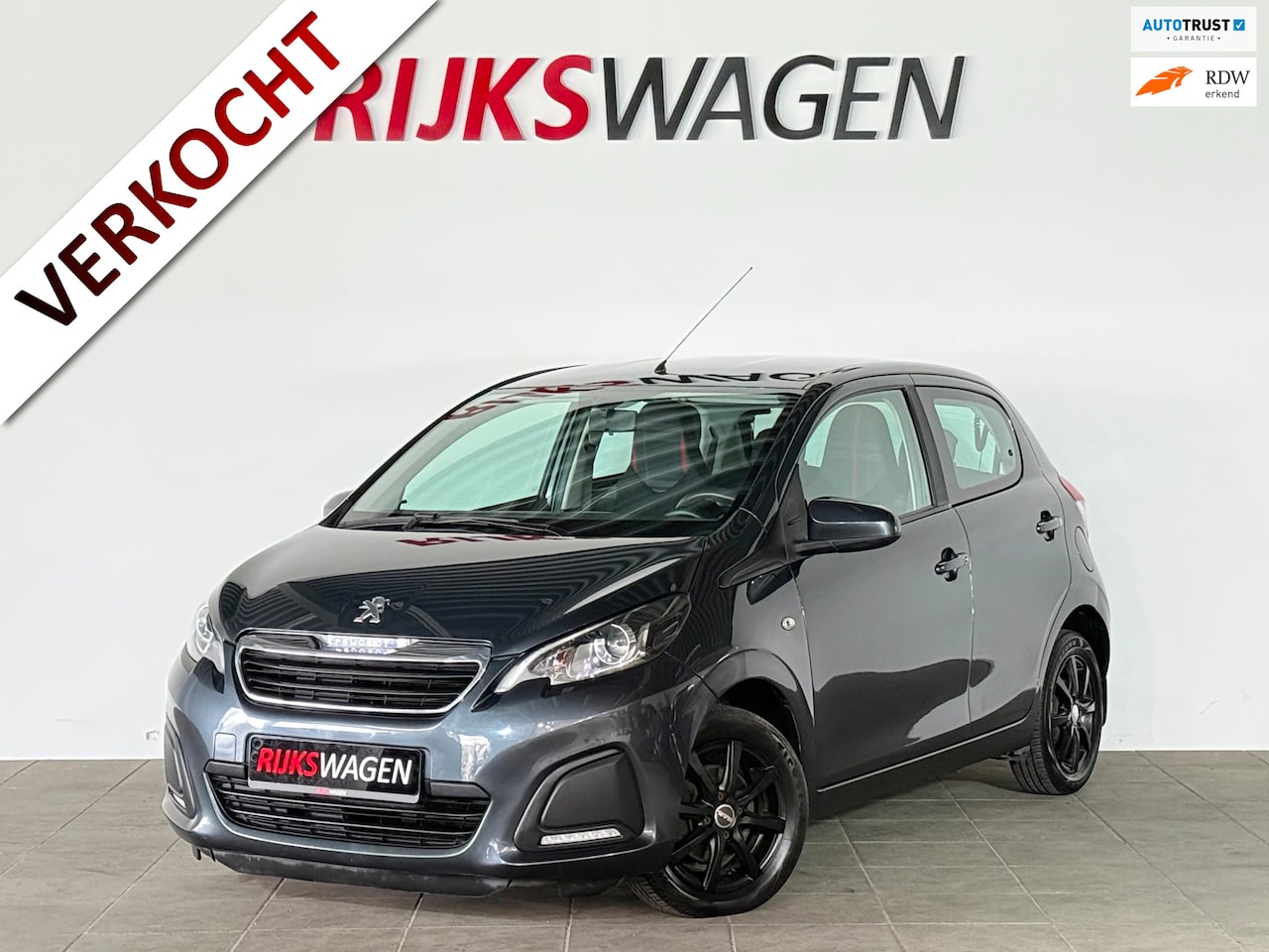 Peugeot 108 - 1.0 e-VTi Allure Airco/LED/Velgen - AutoWereld.nl
