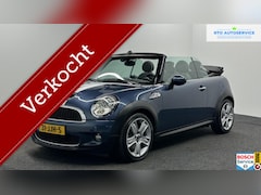 MINI Cabrio - 1.6 Cooper S Chili LEER ECC STOELVERWARMING