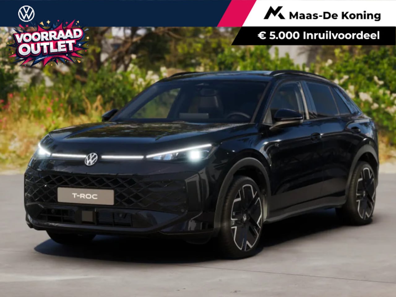 Volkswagen T-Roc - R-Line First Edition 1.5 eTSI 150 PK 7 versn. DSG · Black style pakket · Panoramaschuif-ka - AutoWereld.nl