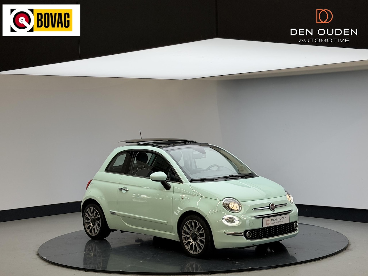 Fiat 500 - 0.9 TwinAir Turbo Lounge | Panodak | Clima | NL auto - AutoWereld.nl