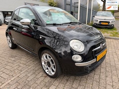 Fiat 500 C - Cabriolet 1.2 Sport - lounge, 97.261 km, 1/2 leder, airco, elec pakket multi-stuur, 1e eig