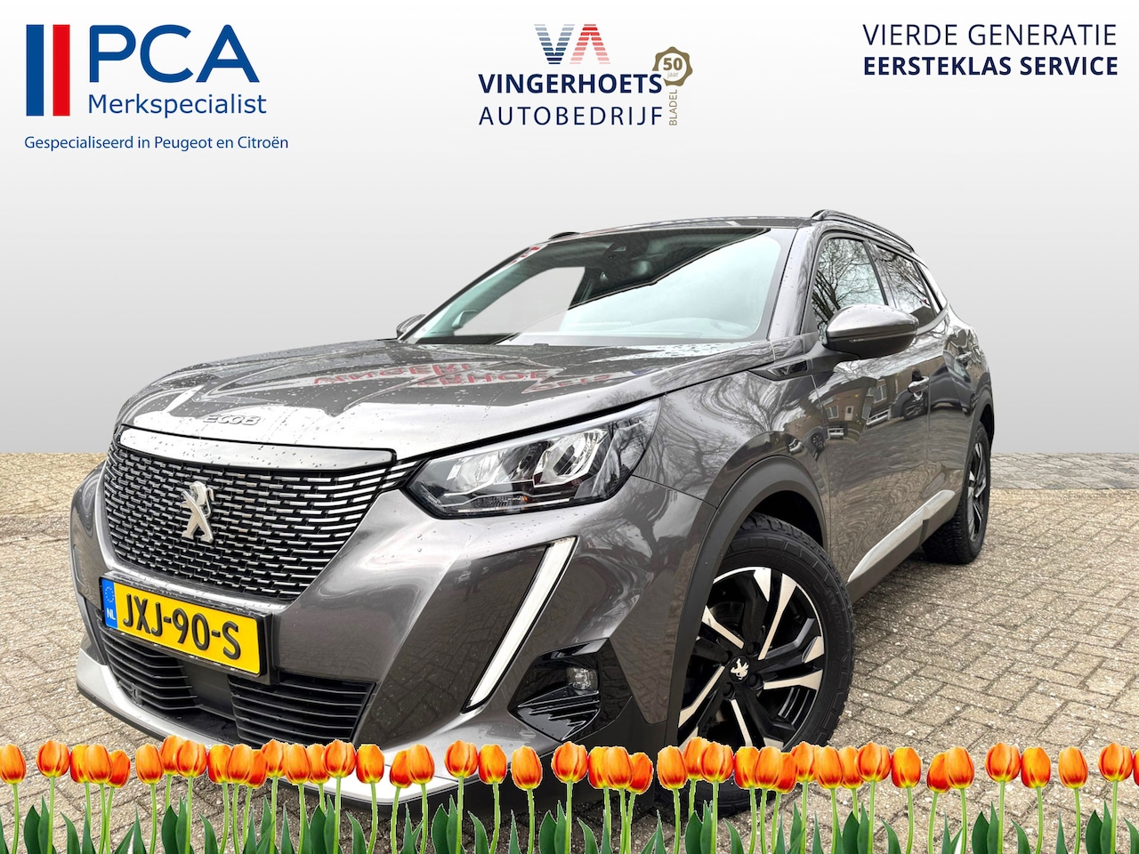 Peugeot 2008 - 130 Pk Allure * Automaat * Allure * * Navigatie * Keyless Start Button * 1/2 Lederen Inter - AutoWereld.nl