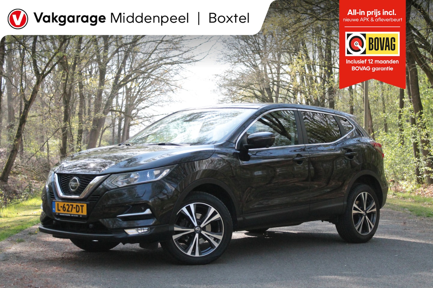 Nissan Qashqai - 1.3 DIG-T N-Connecta | 360° | Carplay - AutoWereld.nl