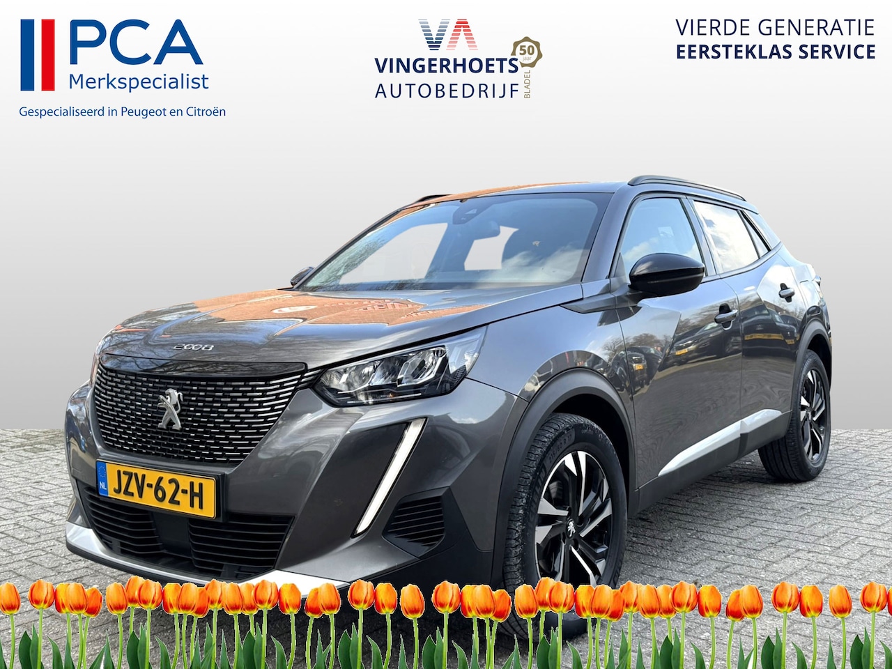 Peugeot 2008 - 130 Pk * AUTOMAAT * Allure * 3D Instrumentenpaneel * 1/2 Lederen Interieur * Achteruitrij - AutoWereld.nl