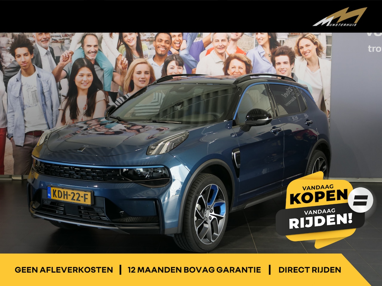 Lynk & Co 01 - 1.5 - Zwarte hemel! - 360 Camera - Pano/dak - Adaptive Cruise! - AutoWereld.nl