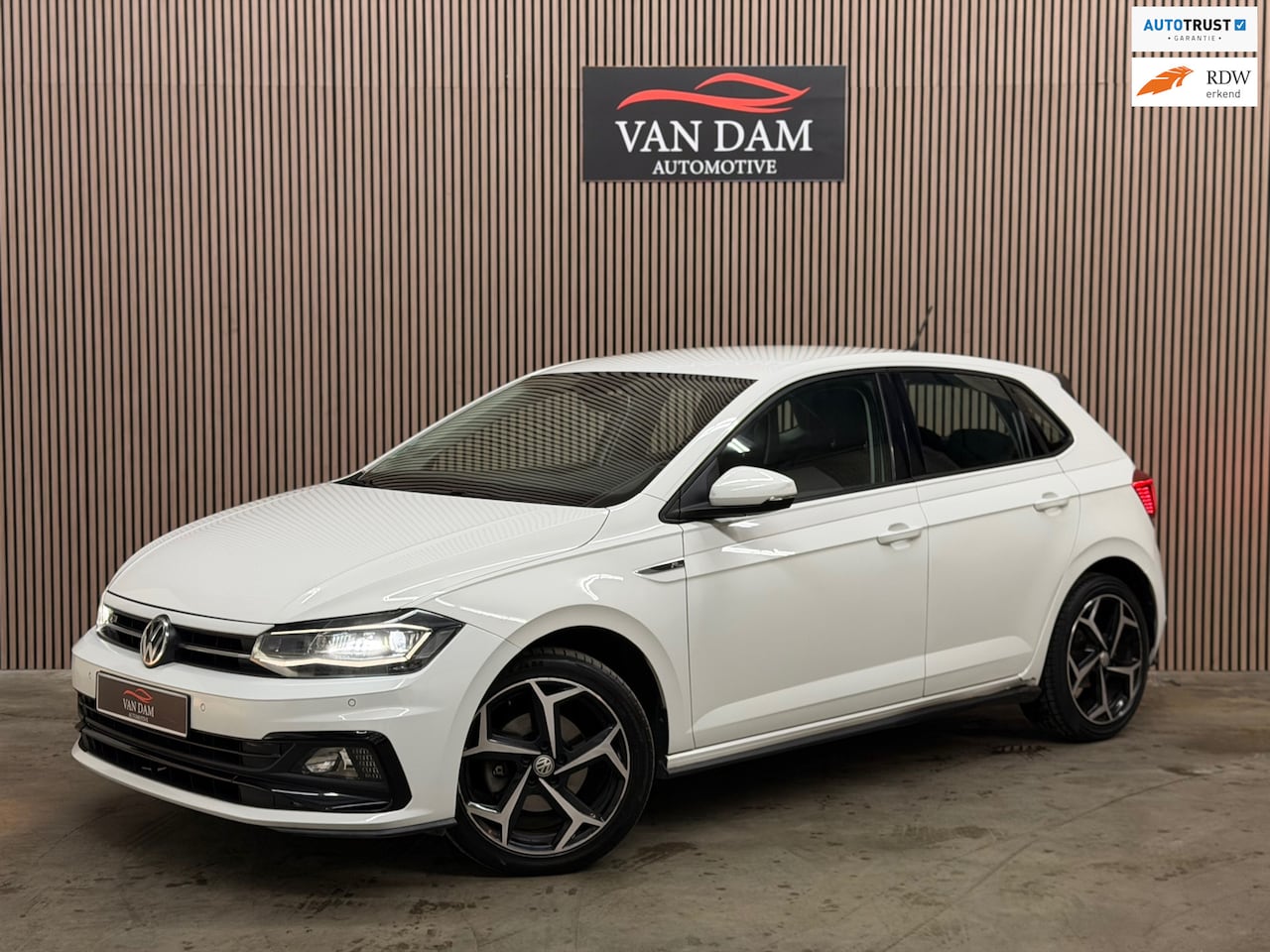 Volkswagen Polo - 1.0 TSI R-Line 2019 DSG LED KEYLESS VIRTUAL - AutoWereld.nl