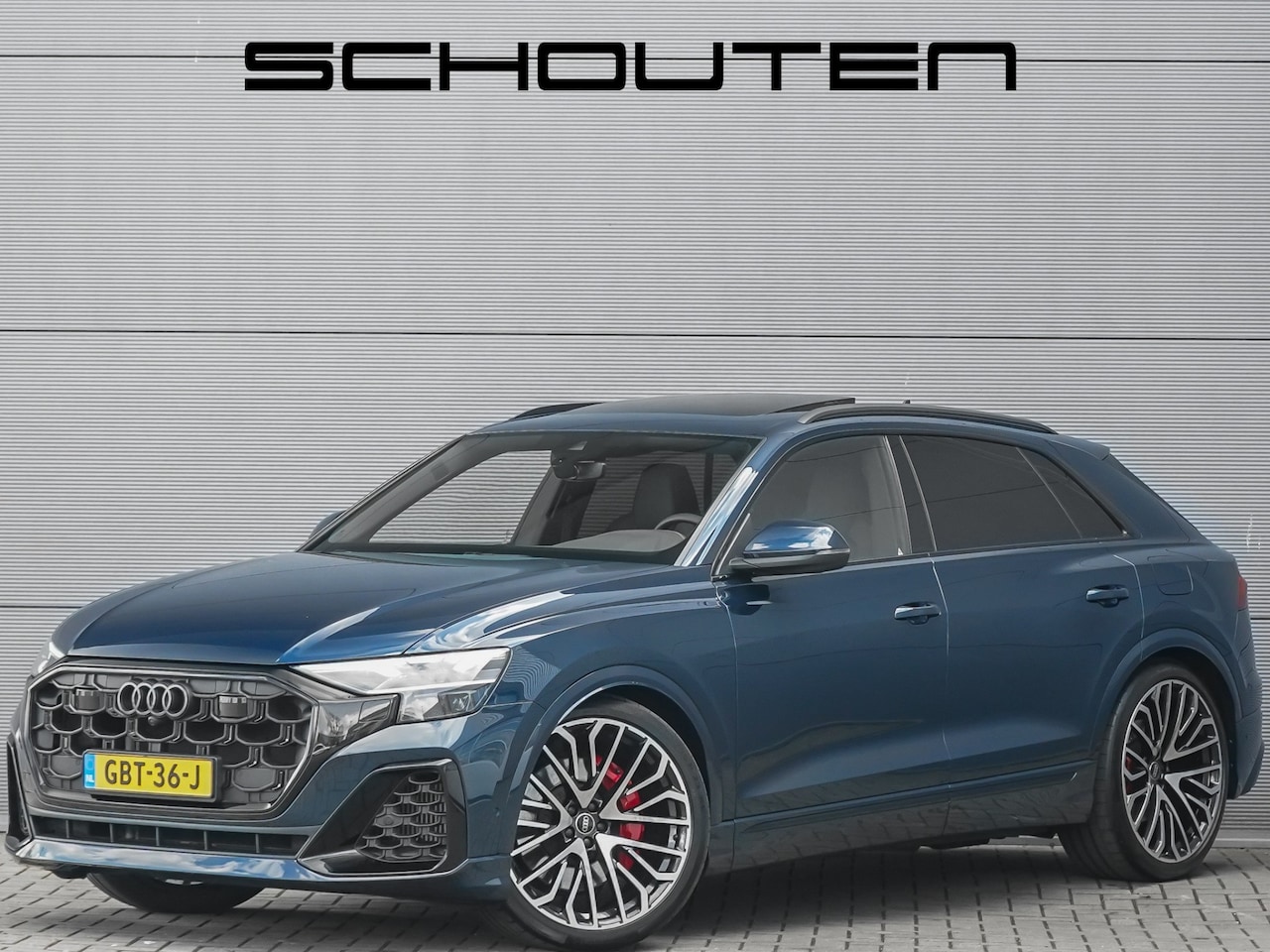 Audi Q8 - 55 TFSI e Quattro Pro Line S Facelift Pano Luchtvering ACC B&O 23" - AutoWereld.nl