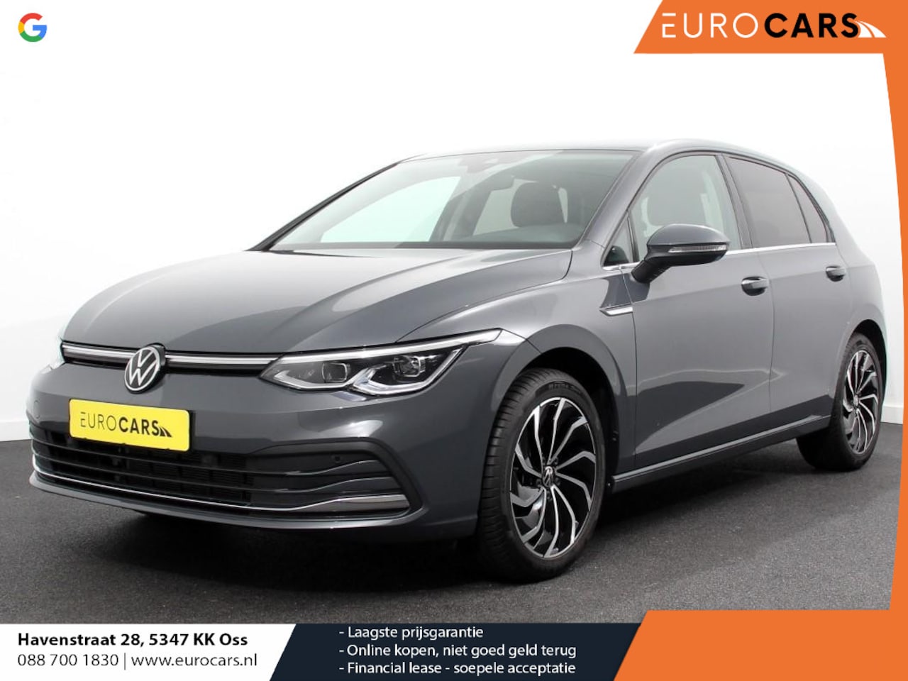 Volkswagen Golf - 1.5 eTSI 150pk DSG Style Navigatie DAB Camera Lane Assist LED Adaptive Cruise Control Keyl - AutoWereld.nl