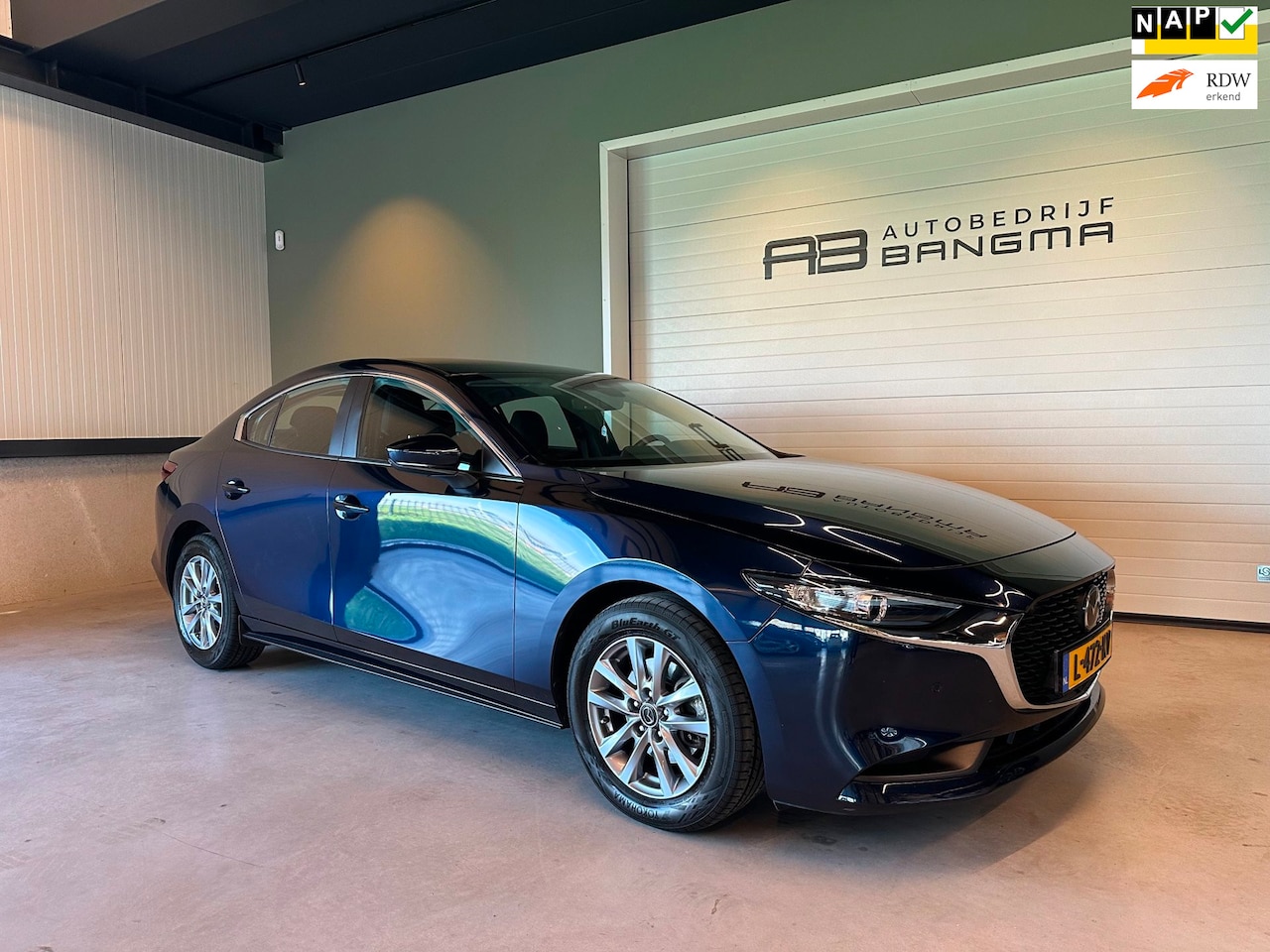 Mazda 3 - 2.0 e-SkyActiv-G M Hybrid 122 COMFORT-uitv|NAVIGATIE|CLIMA AIRCO|ADAPTIVE CRUISE CONTROL|L - AutoWereld.nl