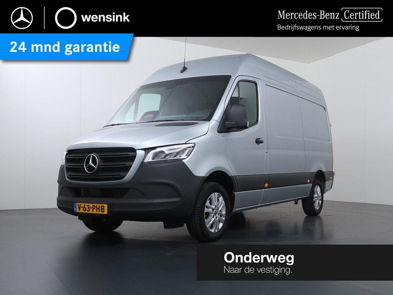 Mercedes-Benz Sprinter - 319 CDI | AUT. | L2 H2 | PRO | LED | 3500 KG AHW VOORBEREIDING | STOELVERWARMING | ACHTERU - AutoWereld.nl