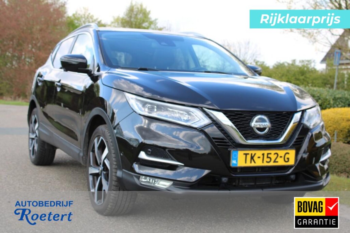 Nissan Qashqai - 1.2 116pk Tekna automaat camera/ECC/cruise/panodak/trekhaak - AutoWereld.nl