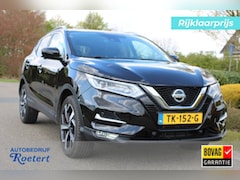 Nissan Qashqai - 1.2 116pk Tekna automaat camera/ECC/cruise/panodak/trekhaak