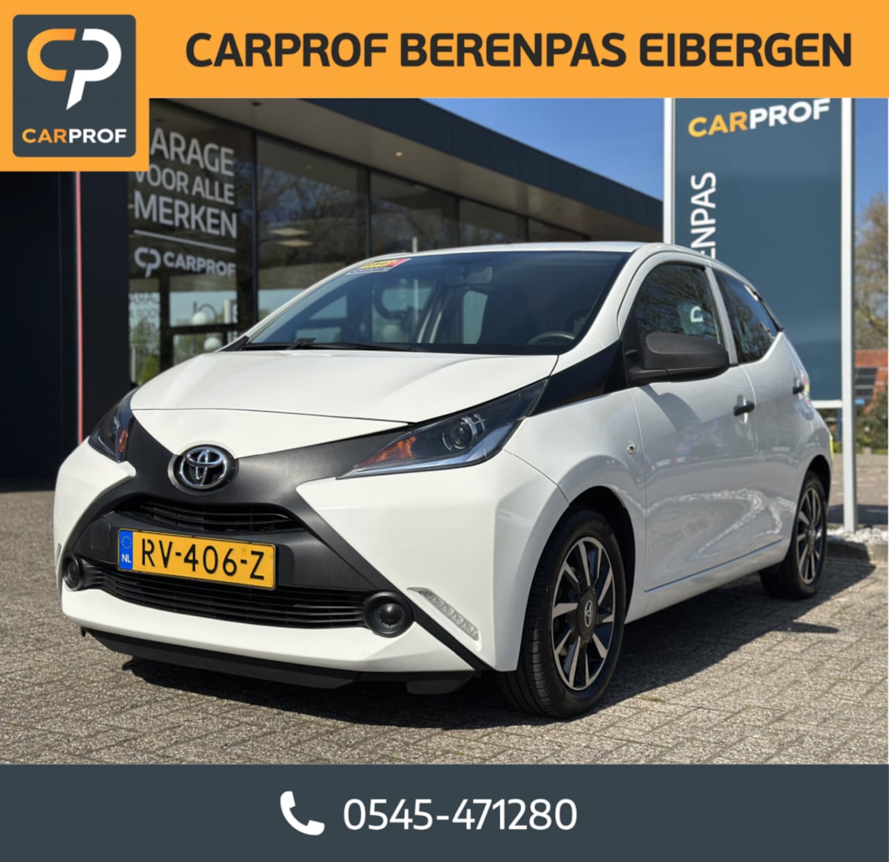 Toyota Aygo - 1.0 VVT-I 5-drs x-fun '' Airco - 15'' velgen - Dealeronderhouden '' - AutoWereld.nl