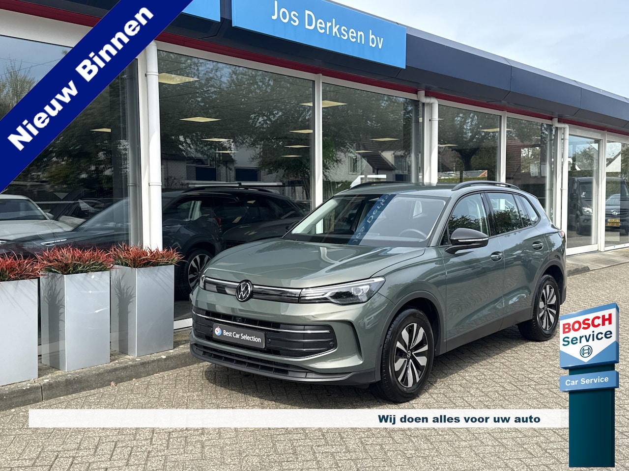Volkswagen Tiguan - 1.5 eTSI 150PK Goal Automaat - Nav | CarPlay | Parkassist | 360 Camera | Stoel/stuurverw. - AutoWereld.nl