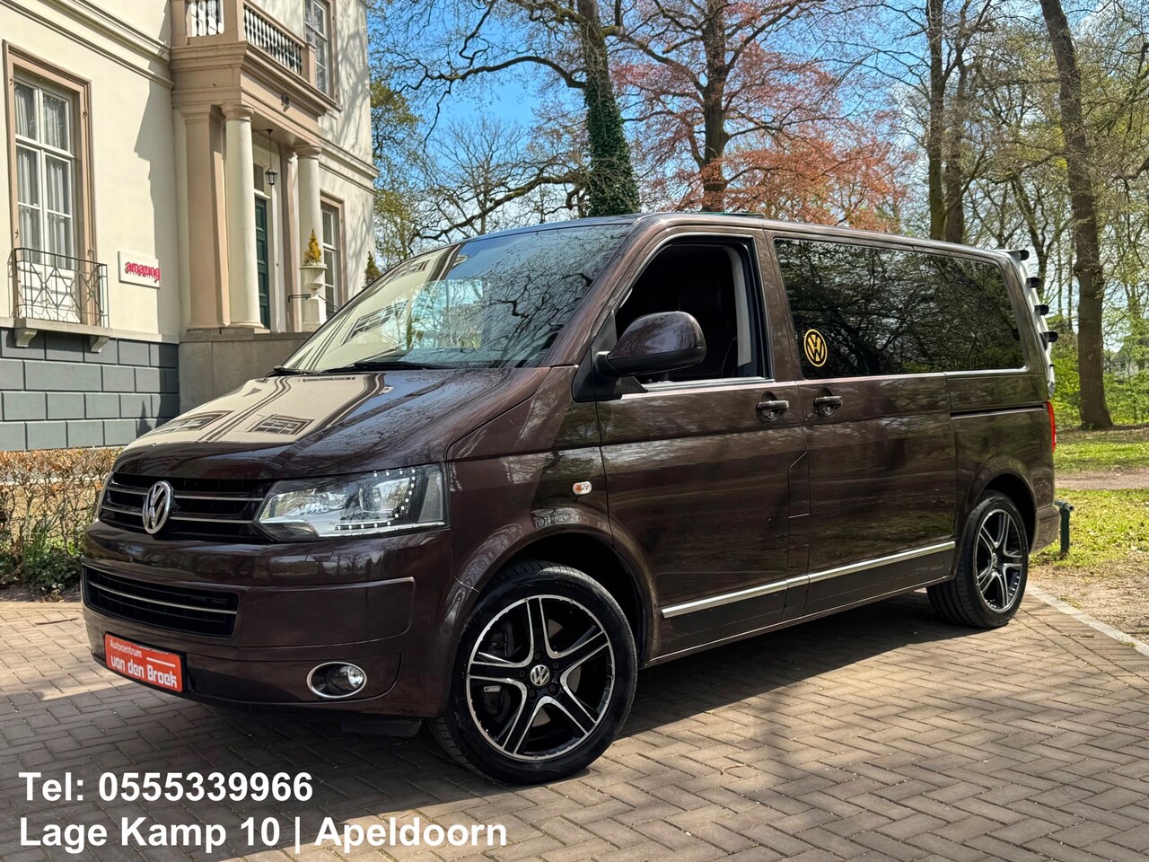 Volkswagen Transporter Multivan - 2.0 TDI 4Motion Highline 7Persoons Automaat Leder Elektrische Deuren Xenon Navi Camera - AutoWereld.nl