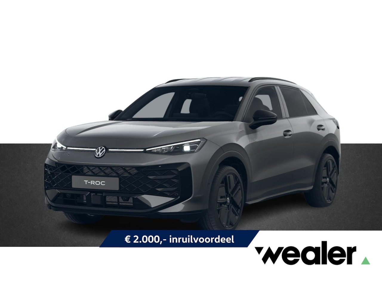 Volkswagen T-Roc - R-Line First Edition 1.5 eTSI 110 kW / 150 PK DSG | Black Style | Trekhaak wegklapbaar | M - AutoWereld.nl