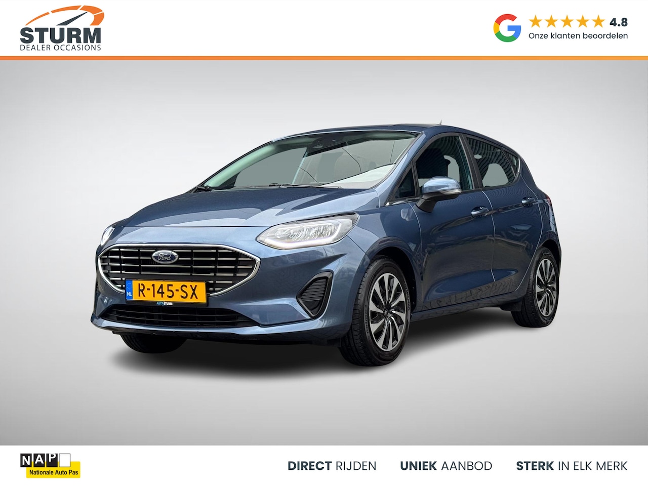 Ford Fiesta - 1.0 EcoBoost Hybrid Titanium Multimedia Pack, NL-Auto! - AutoWereld.nl