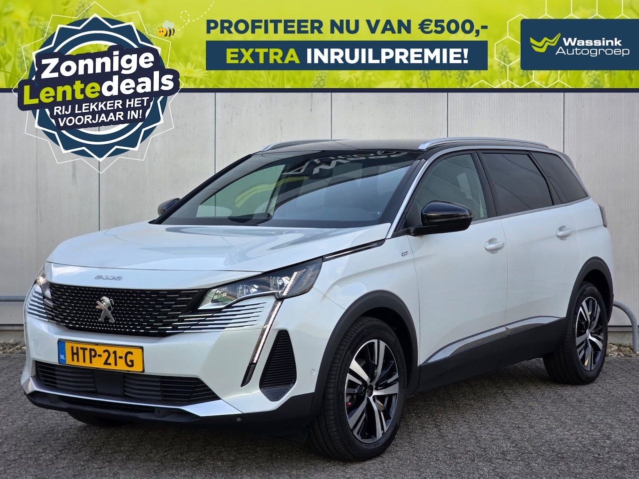 Peugeot 5008 - 130pk GT Automaat | LENTEDEALS | Navigatie | Camera | Climate Control | 7-persoons - AutoWereld.nl
