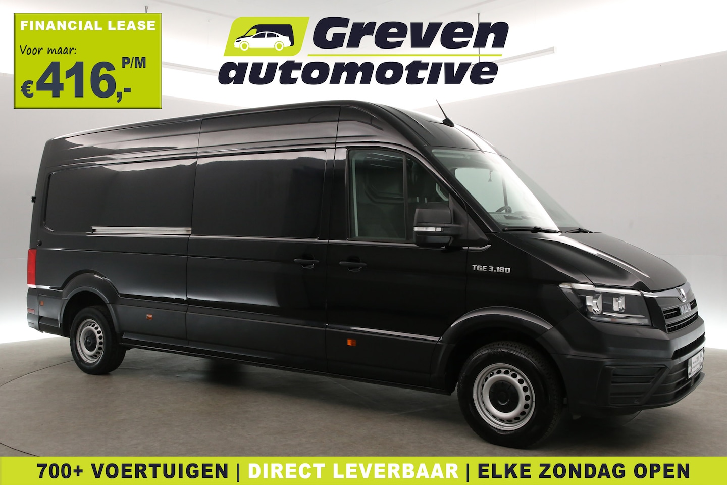 Volkswagen Crafter - MAN TGE 3.180 L4H3 | Automaat | Airco | Elektrpakket - AutoWereld.nl