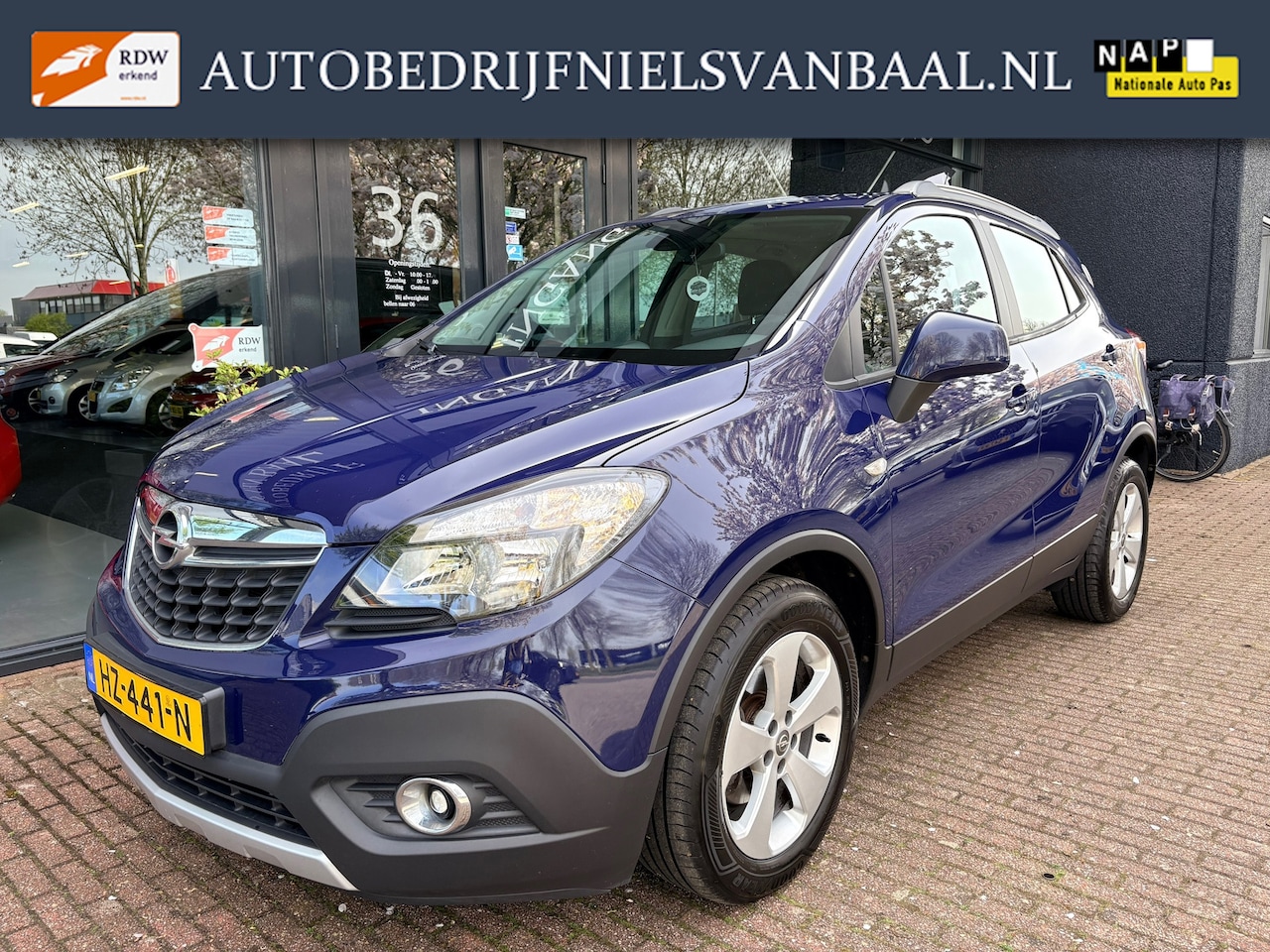 Opel Mokka - 1.4 T Edition Airco/Cruise/Trekhaak/Dealer-Auto/ - AutoWereld.nl