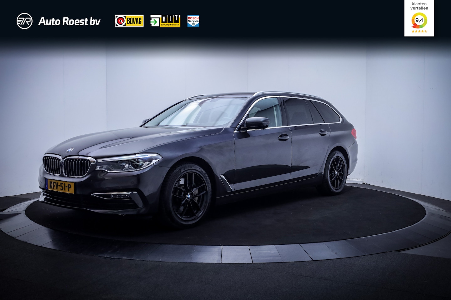 BMW 5-serie Touring - 530iA LUXURY Innovation NAPPA | COMF. ZETELS | HARMANKARDON |STOELVERW. 4X | HUD | KEYLESS - AutoWereld.nl