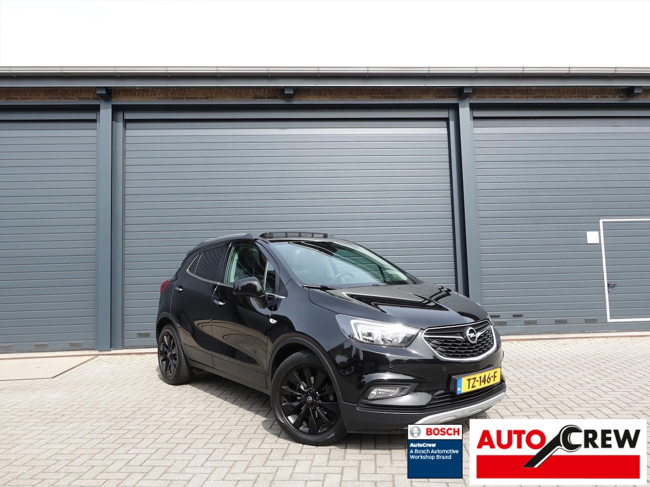 Opel Mokka X - 1.4 Turbo 140pk Black Edition AUT RIJKLAAR STUUR/STOEL VERWARMING KEYLESS SCHUIFKANTEL DAK - AutoWereld.nl