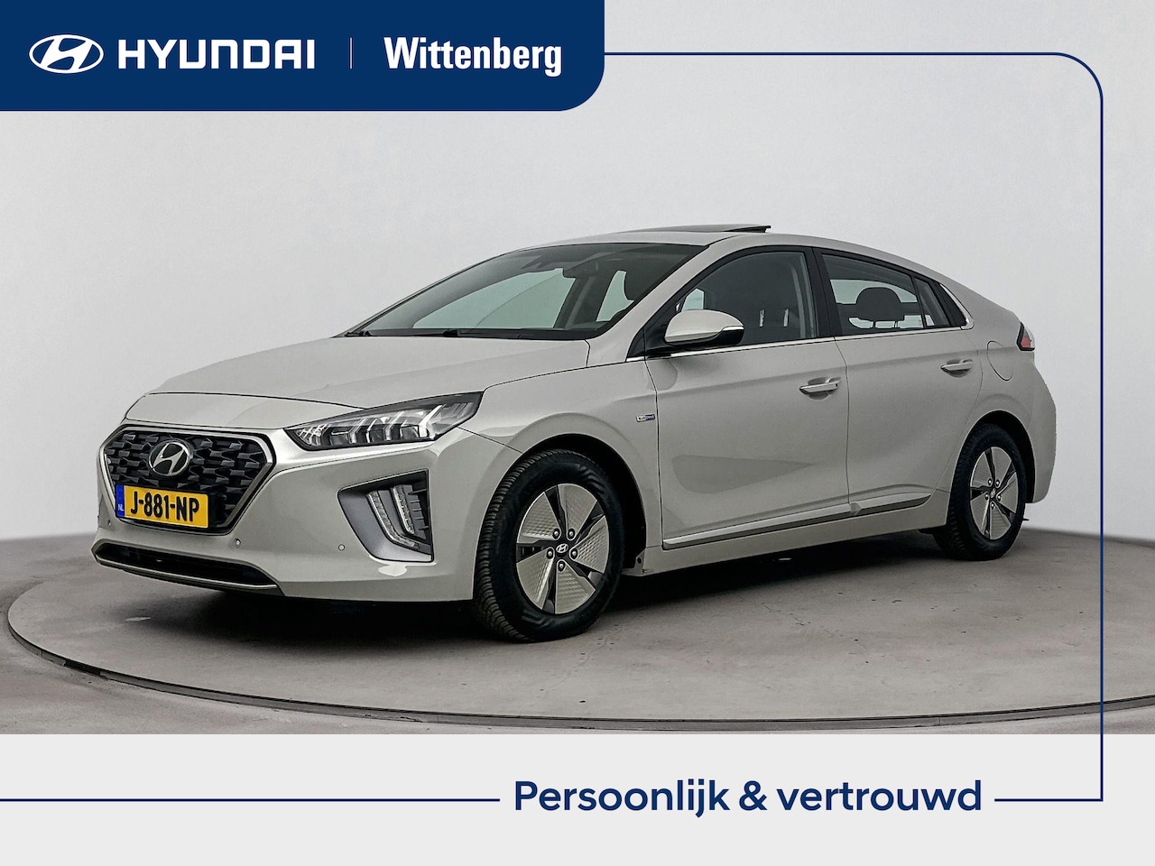 Hyundai IONIQ - 1.6 GDi Premium - Plus | Elektrische stoelen | Schuif/kanteldak | Stoel- verwarming & verk - AutoWereld.nl