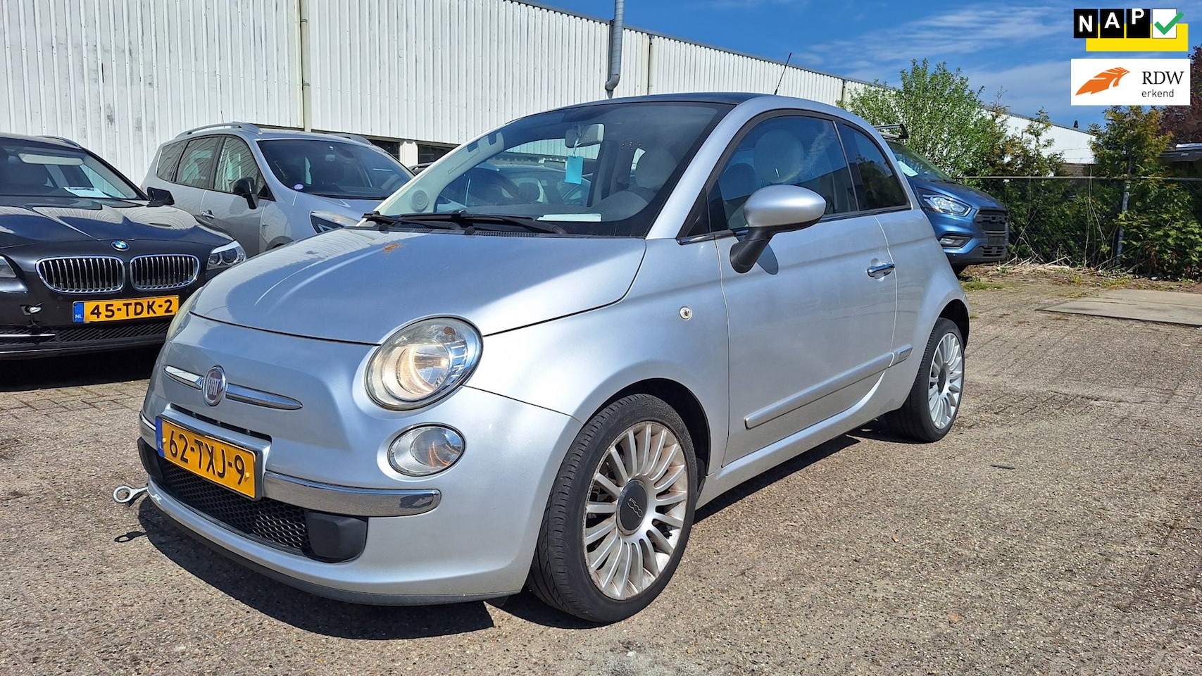 Fiat 500 - 0.9 TwinAir Lounge 0.9 TwinAir Lounge (Koppeling defect) - AutoWereld.nl