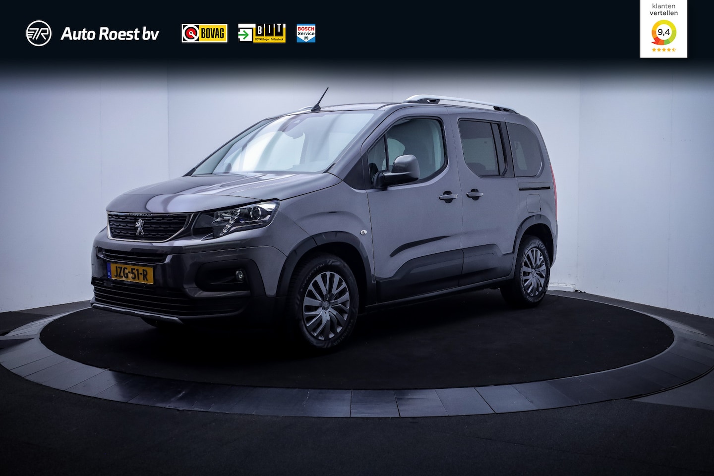 Peugeot Rifter - 1.2T ALLURE Pack CAMERA | CARPLAY | NAVI | CLIMA | DAB | CRUISE | PDC V+A - AutoWereld.nl