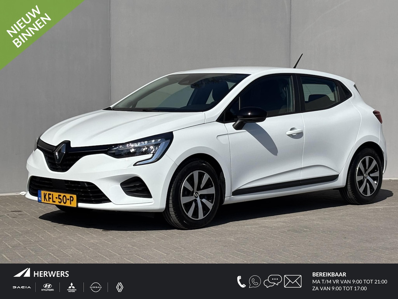 Renault Clio - 1.6 E-Tech Hybrid 140 Zen / Automaat / Apple Carplay/Android Auto / Parkeersensoren Achter - AutoWereld.nl
