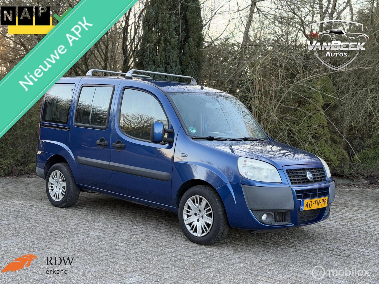 Fiat Doblò - 1.4 Family Plus Apk Nap 7 Persoons - AutoWereld.nl