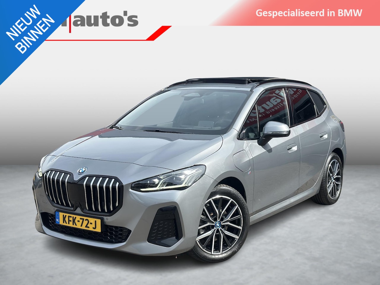 BMW 2-serie Active Tourer - 225e xDrive M-Sport Pano|360camera|Adaptief - AutoWereld.nl