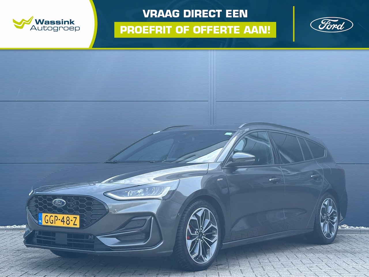 Ford Focus Wagon - 1.0 EcoBoost Hybrid 155pk Powershift ST-Line X 18 inch velgen - AutoWereld.nl