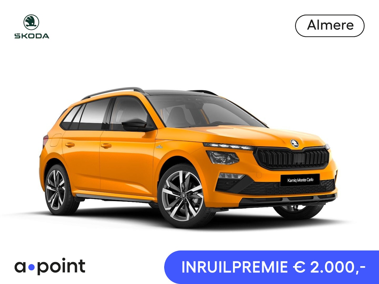 Skoda Kamiq - Monte Carlo 1.0 TSI 115 pk 7 versn. DSG | 115 pk 7 vers. DSG | Wegklapbare Trekhaak | Navi - AutoWereld.nl