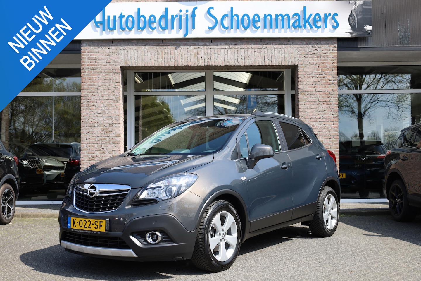 Opel Mokka - 1.4 T Cosmo TREKHAAK STOEL/STUURVERW. CAMERA HALF-LEER CRUISE CLIMA PDC 17''LMV NETTE AUTO - AutoWereld.nl