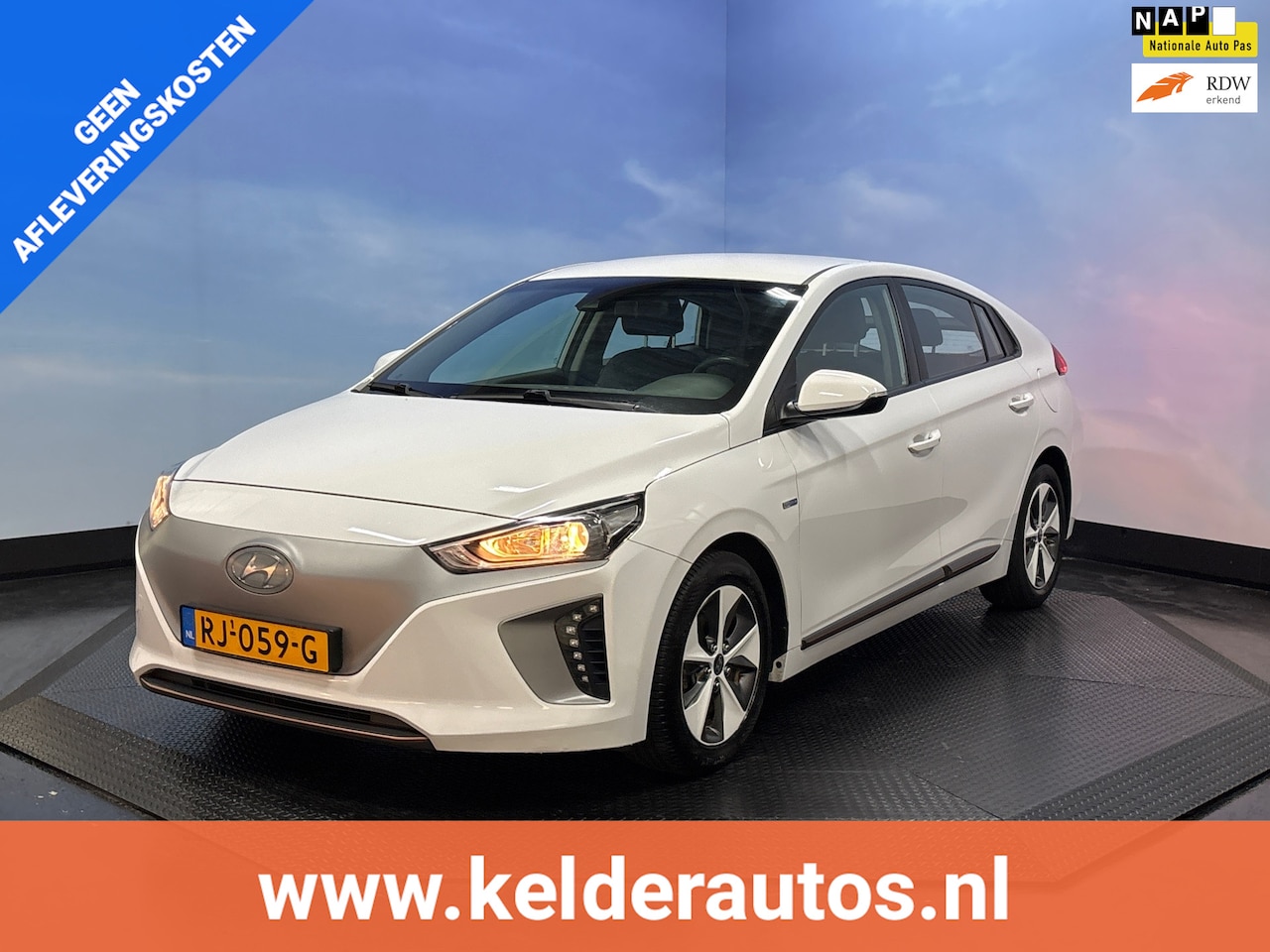 Hyundai IONIQ - Comfort EV SOH 99,1% Camera, Apple/Android Carplay, Navi - AutoWereld.nl
