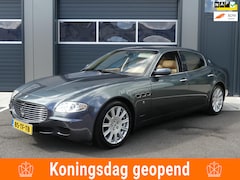 Maserati Quattroporte - 4.2 V8 401PK Duo Select YOUNGTIMER Navi Schuifdak Leder Bose Xenon Lage km stand 2 Sleutel
