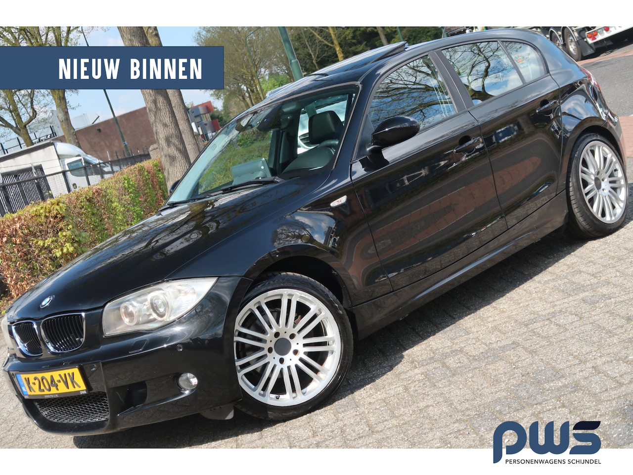 BMW 1-serie - 118i High Executive M-Sport / Schuifdak / Xenon / Navi / Leer / Stoelverw. - AutoWereld.nl