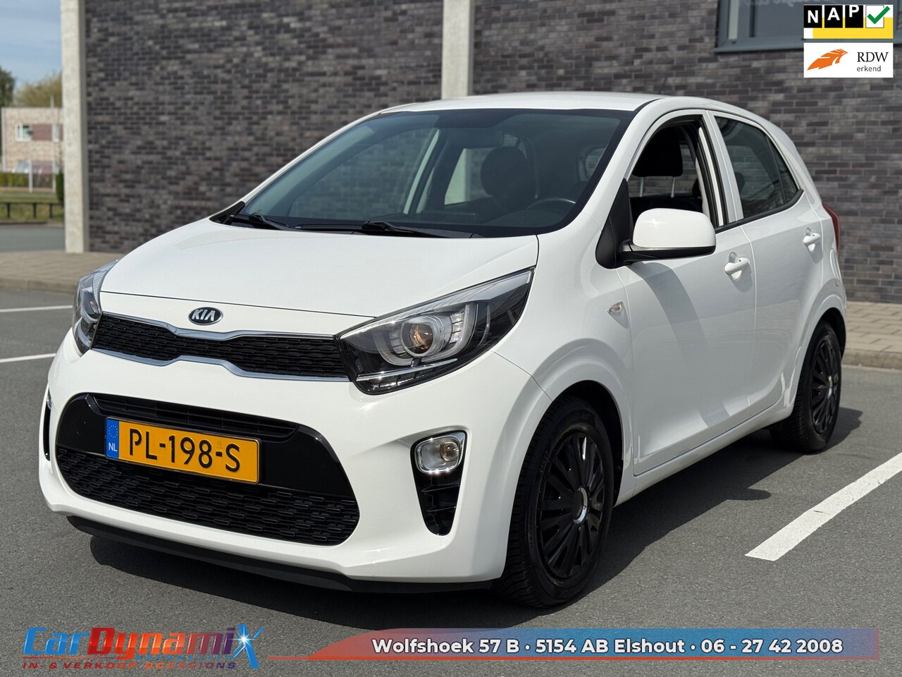 Kia Picanto - 1.0 CVVT DynamicPlusLine | CarPlay | Climate | Volledig Onderh. - AutoWereld.nl