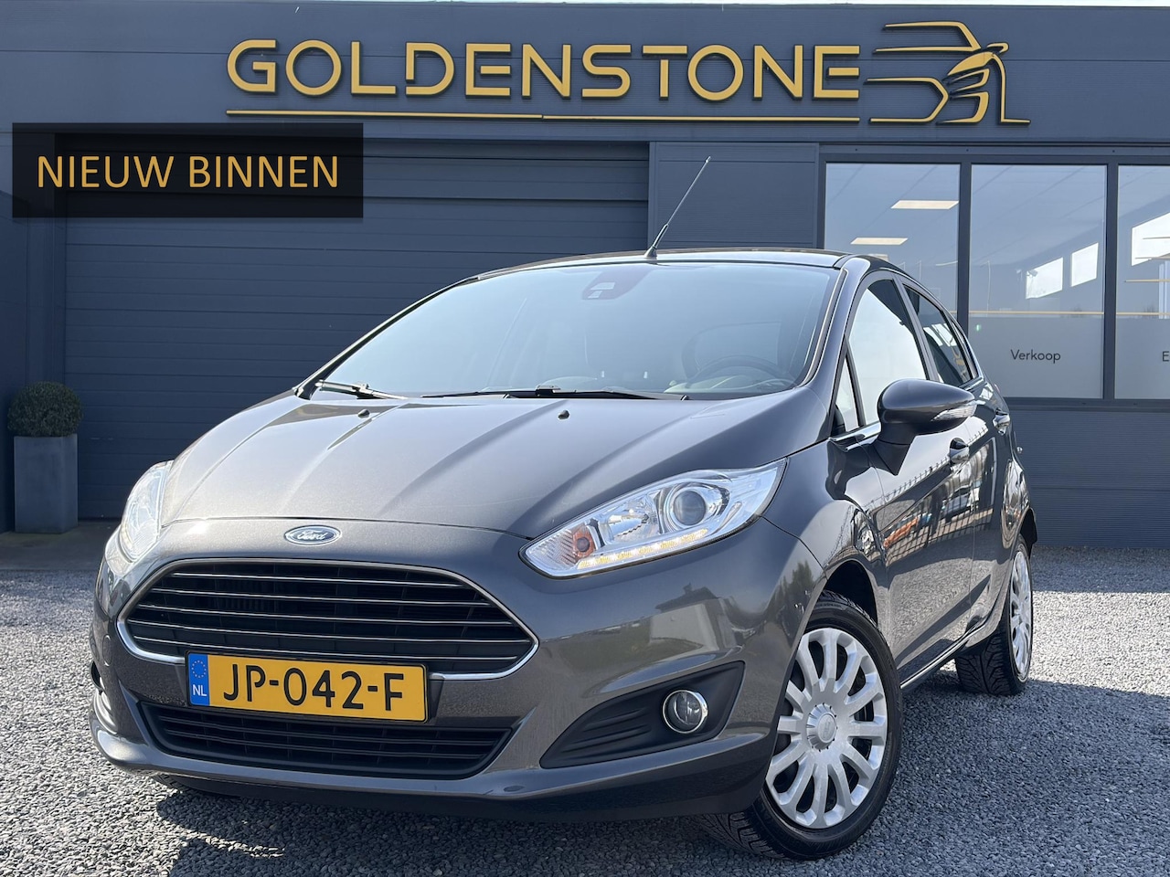 Ford Fiesta - 1.0 EcoBoost Titanium 1e Eigenaar,Navi,Clima,Cruise,5 Deurs,Dealer Onderhouden,102pk,N.A.P - AutoWereld.nl