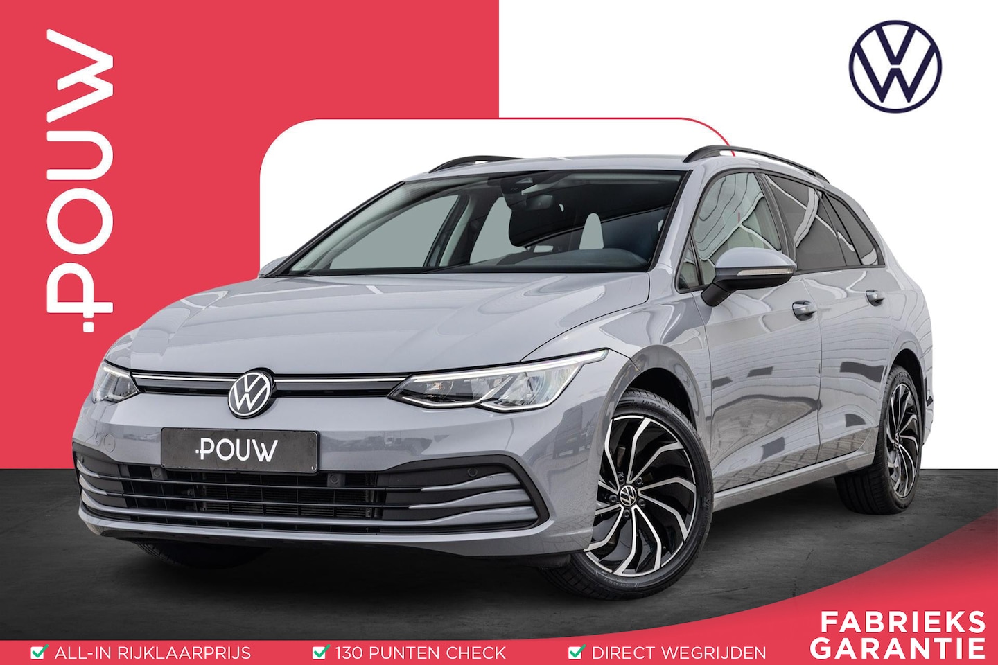 Volkswagen Golf Variant - 1.5 TSI 130pk Life Business | Trekhaak | Navigatie | Stoelverwarming | Memory Stoel - AutoWereld.nl