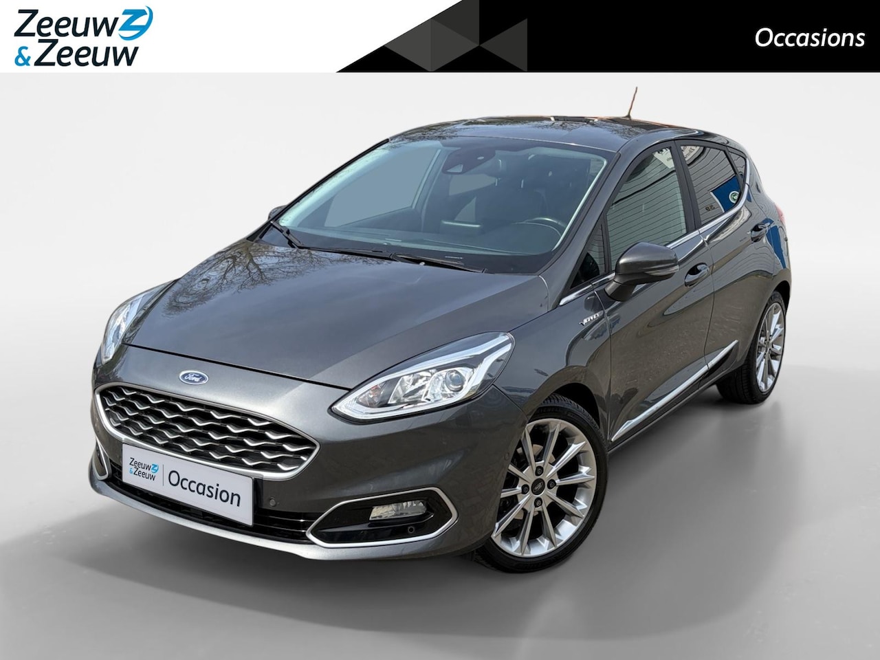 Ford Fiesta - 1.0 EcoBoost Vignale Automaat | Adaptieve Cruise Control | Winter Pack | Camera | Leder | - AutoWereld.nl