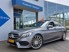 Mercedes-Benz C-klasse - 200 184pk Automaat Sport Edition AMG | Navi | Clima | Cruise | Lederen Bekleding | Led Kop