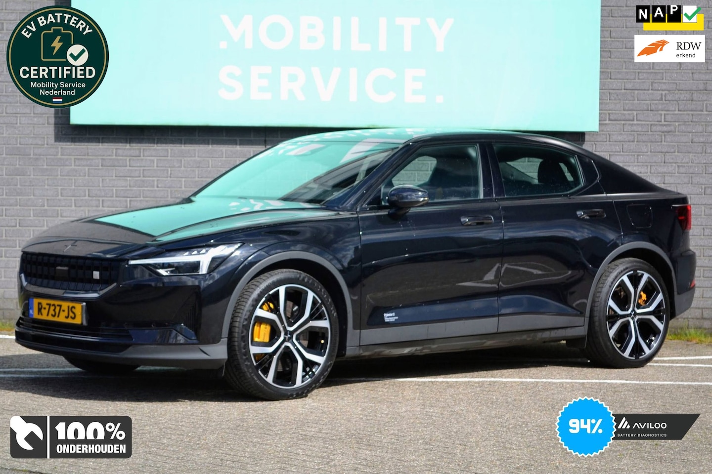 Polestar 2 - Long Range Dual Motor Performance 78 kWh SOH94% Clima Cruise LED - AutoWereld.nl