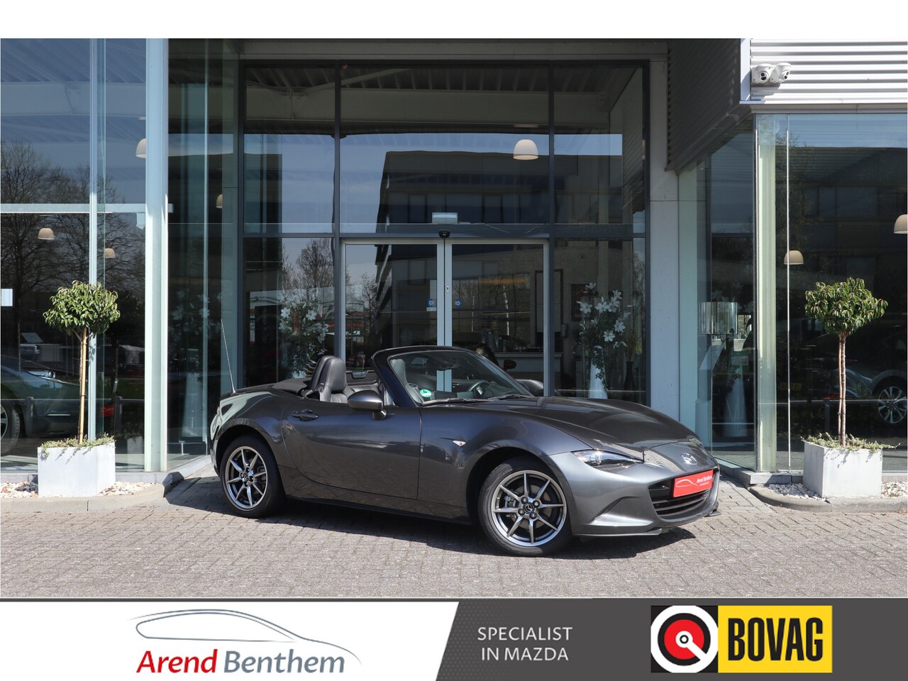 Mazda MX-5 - 1.5 SkyActiv-G 132 Exclusive-Line Bose Audio / Leer / Clima / LED / Cruise - AutoWereld.nl